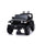 Macchina Elettrica per Bambini Fuoristrada Jeep Wrangler Rubicon 12V con Telecomando Nero