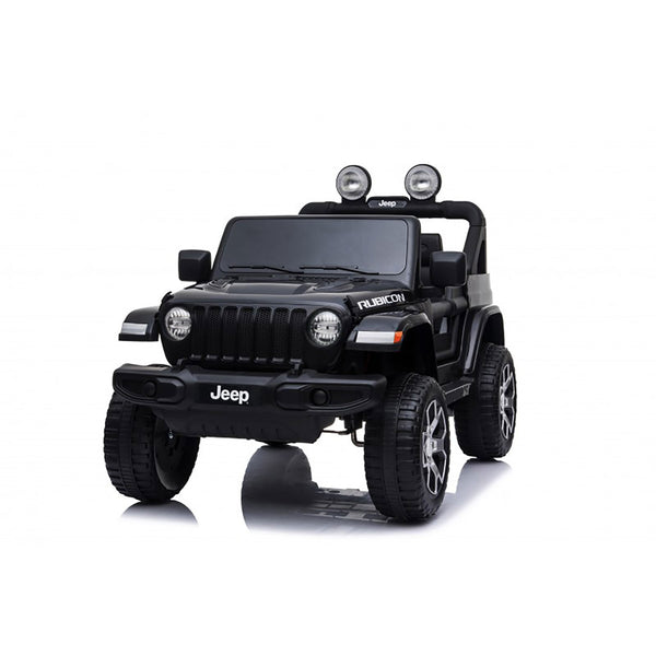 online Macchina Elettrica per Bambini Fuoristrada Jeep Wrangler Rubicon 12V con Telecomando Nero