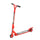 Scooter pliant à 2 roues en aluminium rouge