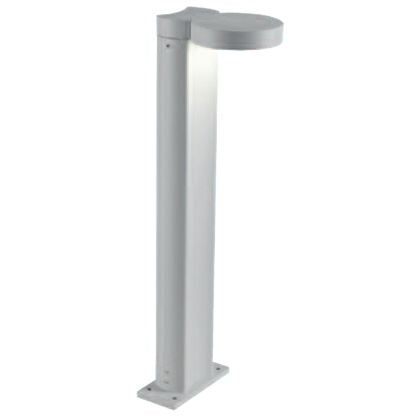 Lampadaire Poteau Rond pour Jardin Couleur Blanche pour Extérieur Ligne Point-virgule Livos online