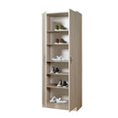 Scarpiera armadio 182x71x38 cm Gabriella noce country