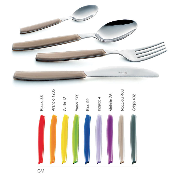 online Service de Couverts 24 pièces en Eme Acier Inoxydable Chromé