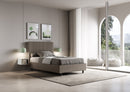 Letto Matrimoniale Goya Cappuccino Varie Misure