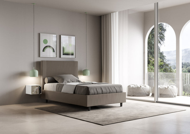 Letto Matrimoniale Goya Cappuccino Varie Misure