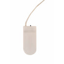 Pupazzo Babbo Natale H62 cm in Stoffa Oro e Bianco