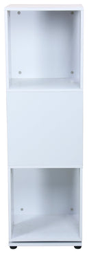 Libreria Modulare 34x34x108 cm  in Pannello Truciolare Bianco