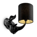 Lampada da parete Table & Floor in Poliresina Nashorn Nero
