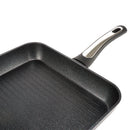 Bistecchiera 26x26 cm Antiaderente Induzione Silex Elegance Black Nero