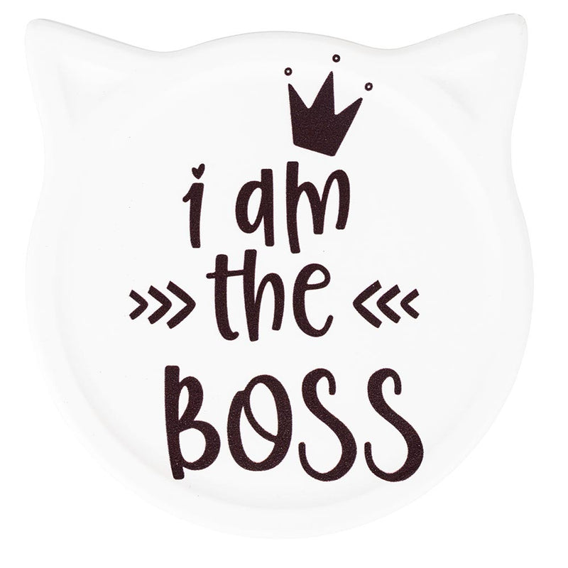 Set 4 Sottobicchieri 10x10x1 cm  in Ceramica VdE Tivoli 1996 Cat