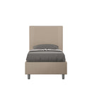Letto Singolo Goya Tortora Varie Misure