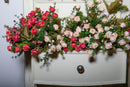 Set 3 Bouquet Artificiali Mini Rose Boccio 34 cm 