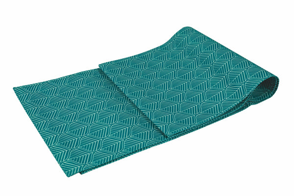 Chemin de table double face 33x178 cm VdE Tivoli 1996 Feuille de Bali acquista