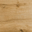 Tavolo Allungabile 120-380x90x74 cm Niket Quercia Natura Gambe Bianche