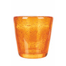 Set 6 Tazzine per Liquori Liquorini Cancun Sunset in Vetro VdE Tivoli 1996 Rosso