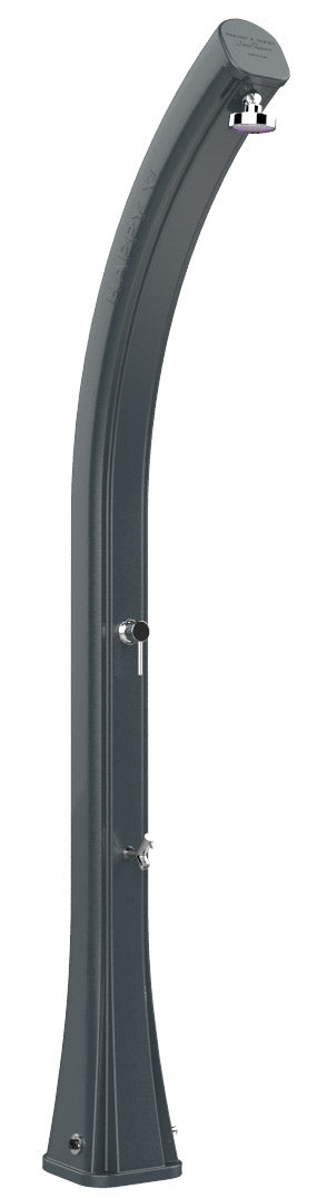 Doccia Solare da Giardino 35L Miscelatore e Lavapiedi Arkema Happy XL Grigio Antracite online