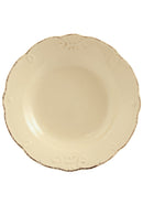 Set 6 Piatti Fondi Ø23x4 cm in Gres Villa d'Este Home Tivoli Duchessa Gialli