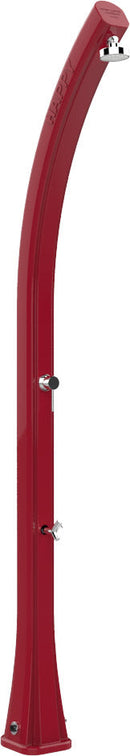 Doccia Solare da Esterno Giardino 23L Miscelatore e Lavapiedi Arkema Happy Cherry