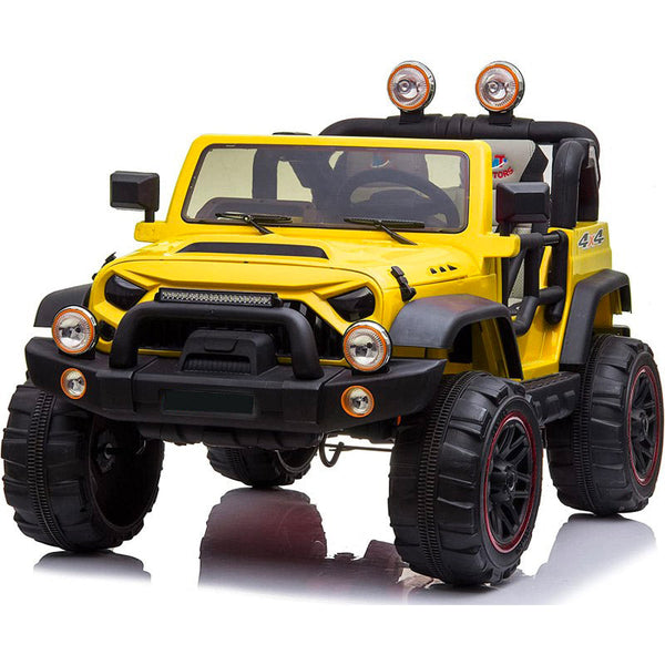 Voiture électrique pour enfants 2 places Maxi tout-terrain 12V jaune online