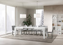 Tavolo Allungabile 160-264x90x77 cm Naxy Bianco Frassino