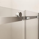 Box Doccia Angolare 1 Anta Scorrevole in Cristallo Trasparente 8mm H195 Bonussi Elise 3.0 Varie Misure