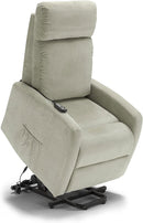 Poltrona Alzapersona Elettrica 2 Motori 67x75x110 cm in Tessuto Seattle Corda