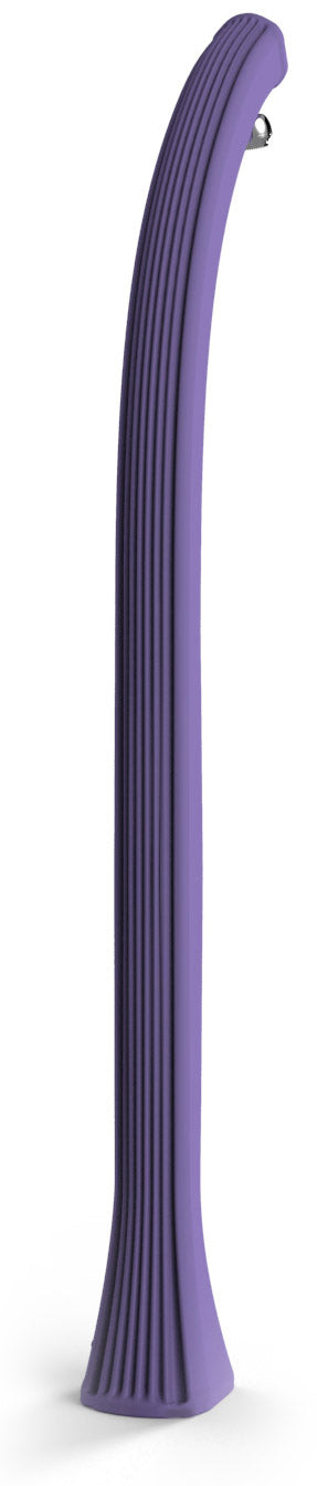 Doccia Solare da Esterno Giardino 23L Miscelatore e Lavapiedi Arkema Happy Viola