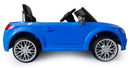 Macchina Elettrica per Bambini 12V con Licenza Audi TT S Roadster Blu