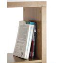 Libreria 8 Ripiani 77x147x30 cm in Legno MDF Effetto Rovere