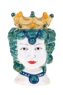 Vaso Testa di Moro Donna H 24,7 cm