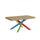 Tavolo Allungabile 160-420x90x77 cm Volantis Quercia Naturale