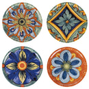 Set 4 Piatti Pizza Ø33x2 cm  in Porcellana VdE Tivoli 1996 Infinito  