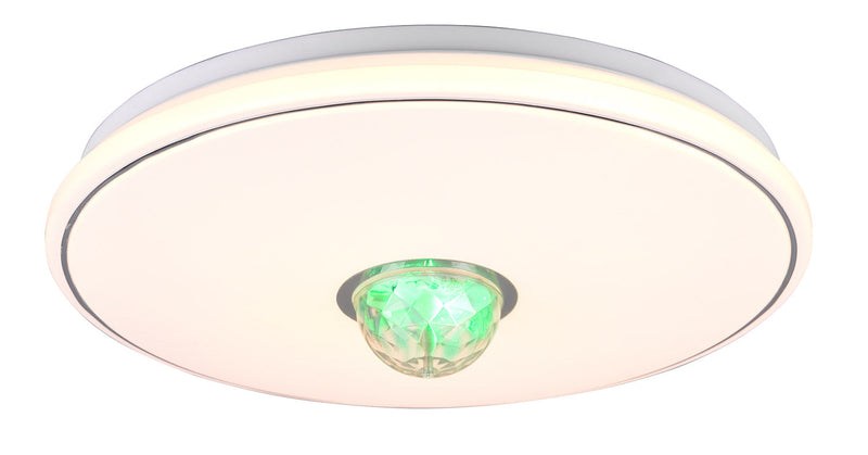 Plafoniera da Interno a LED in Plastica Bianco