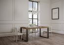 Tavolo Allungabile 160-420x90x77 cm Tecno Premium Noce