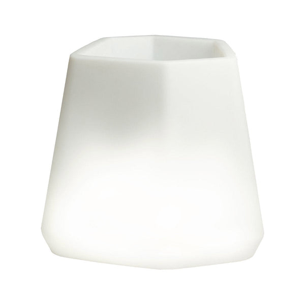 acquista Vase de Jardin Lumineux LED 56x49x43 cm en Résine 5W Magnolia Blanc Neutre