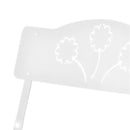 Set da Giardino Pieghevole in Ferro con Tavolo e 2 Sedie Taddei Bistro Bianco