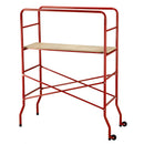 Mini Ponteggio Trabattello Scala con Ruote Portata max 100 Kg