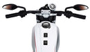 Moto Elettrica per Bambini Licenza Ufficiale Ducati Scrambler 12V 3,5Ah Bianco       