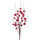 Lot de 12 Pics Baies Ilex 32 cm Rouge