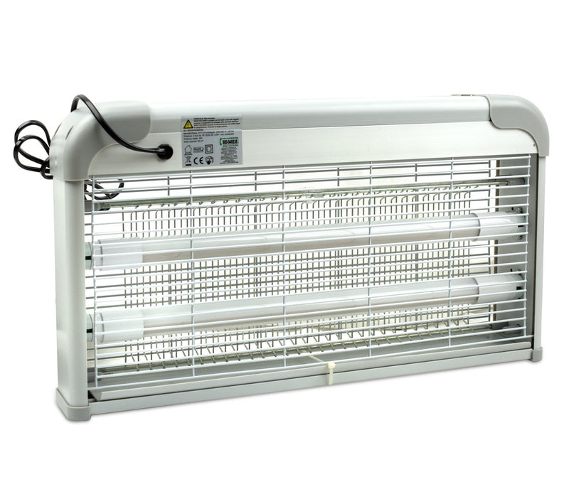 Zanzariera Elettrica 48x8x27 cm 2 Lampade LED UV da 3W