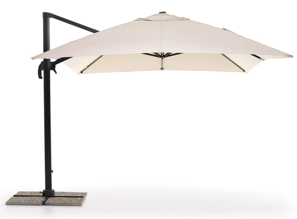acquista Parasol de Jardin Décentralisé 3x4m en Aluminium et Polyester Senso Beige