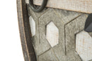 Orologio da Muro Denver Ø80x3,5 cm in Ferro e MDF