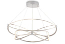 Lampada pendente Modern in Metallo Weave Nickel