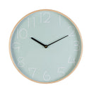 Orologio da Parete  Ø40,8x4,8 cm in Legno Lorens Verde Chiaro