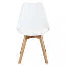 Sedia Marsiglia 48x43x82 h cm in Legno Bianco