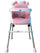 Chaise haute pour enfant 4 en 1 Meal and Play Rose