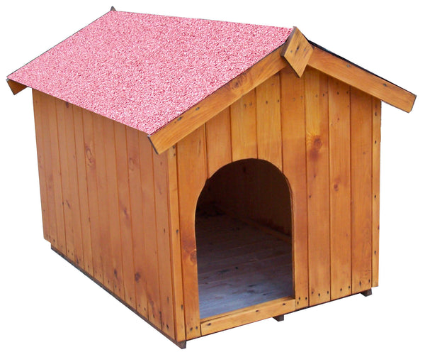 Niche pour chien taille moyenne 80x120x85 cm en bois naturel online