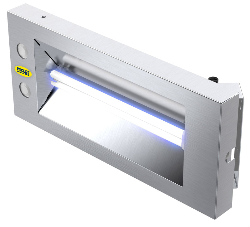 <p><em><strong>Sanificatore</strong></em></p><h2 class=&quot;subheading-desc&quot;>Sanificatore d'Aria a Raggi UV-C per Ambienti e Superfici in Assenza di Persone 40W Moel 8301</h2><p>Per garantire la sicurezza delle persone in ambienti chiusi, è ormai em