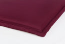 Cuscino Poly180 Bordeaux per Panca 2 Posti in Tessuto per Esterno