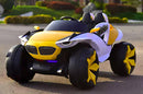 Macchina Elettrica per Bambini 12V Kidfun Auto Manhattan Gialla
