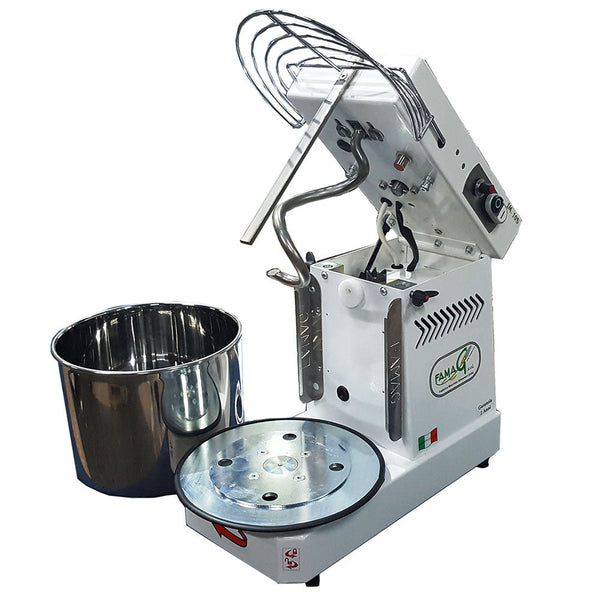 Pétrin Spirale Inclinable Cuve Amovible 8Kg 400W Famag IM 10S 10 Vitesses prezzo